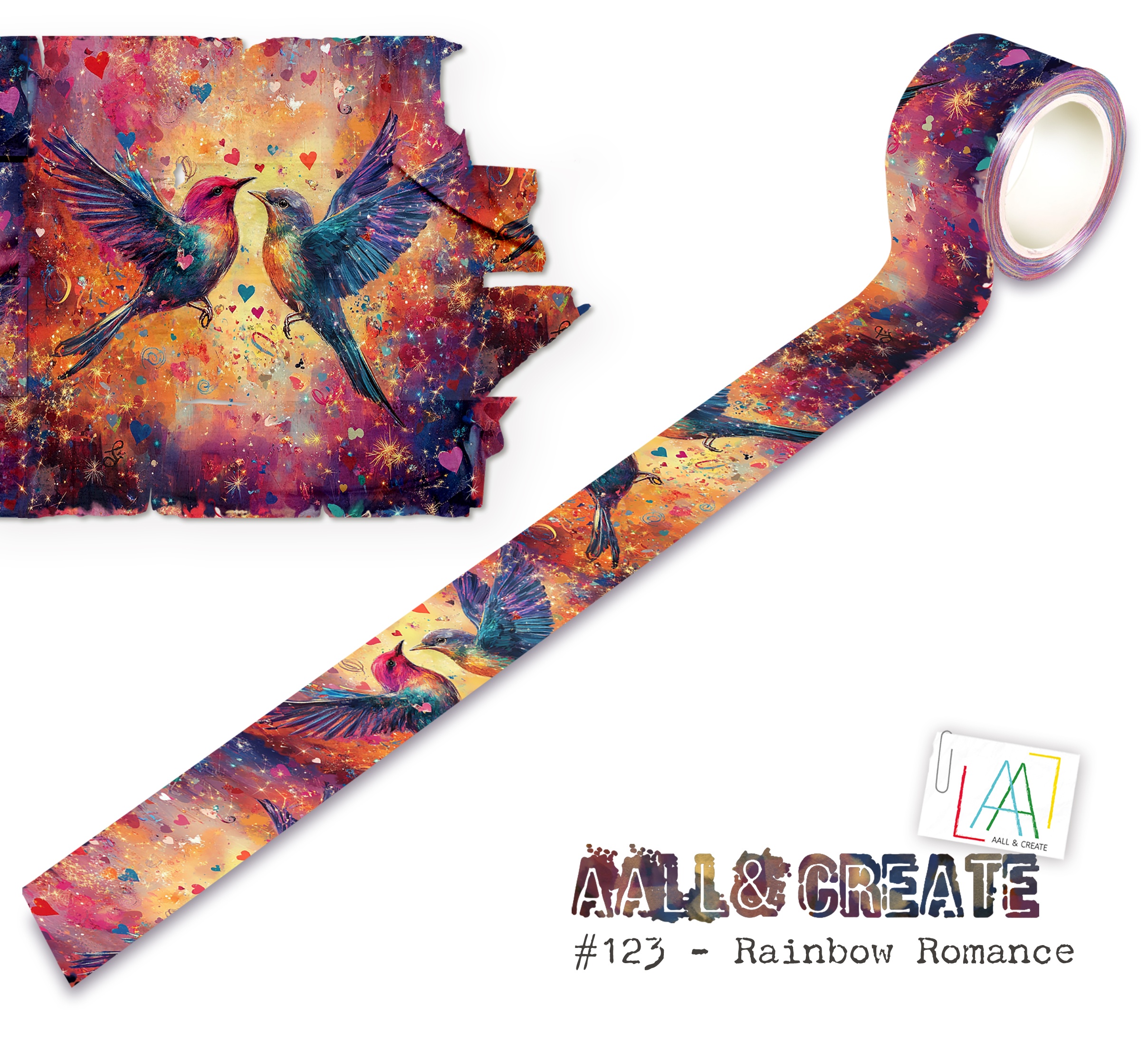 AALL & CREATE WASHI RAINBOW
