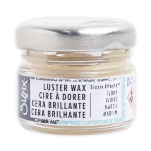 SIZZIX LUSTER WAX IVORY