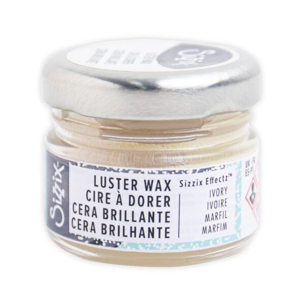 SIZZIX LUSTER WAX IVORY