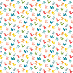 Echo Park Field Trip 12X12 Messy Handprints