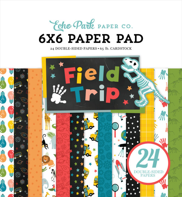 Echo Park Field Trip 6X6 Paper Pad