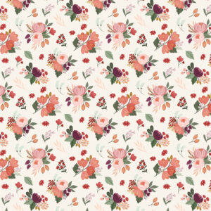 Carta Bella Wine 12X12 Vineyard Blooms