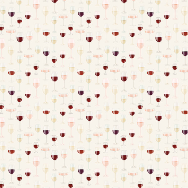 Carta Bella Wine 12X12 Fill My Glass