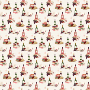 Carta Bella Wine 12X12 Sip Read Repeat