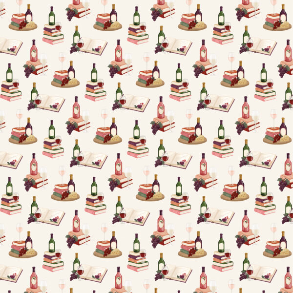 Carta Bella Wine 12X12 Sip Read Repeat