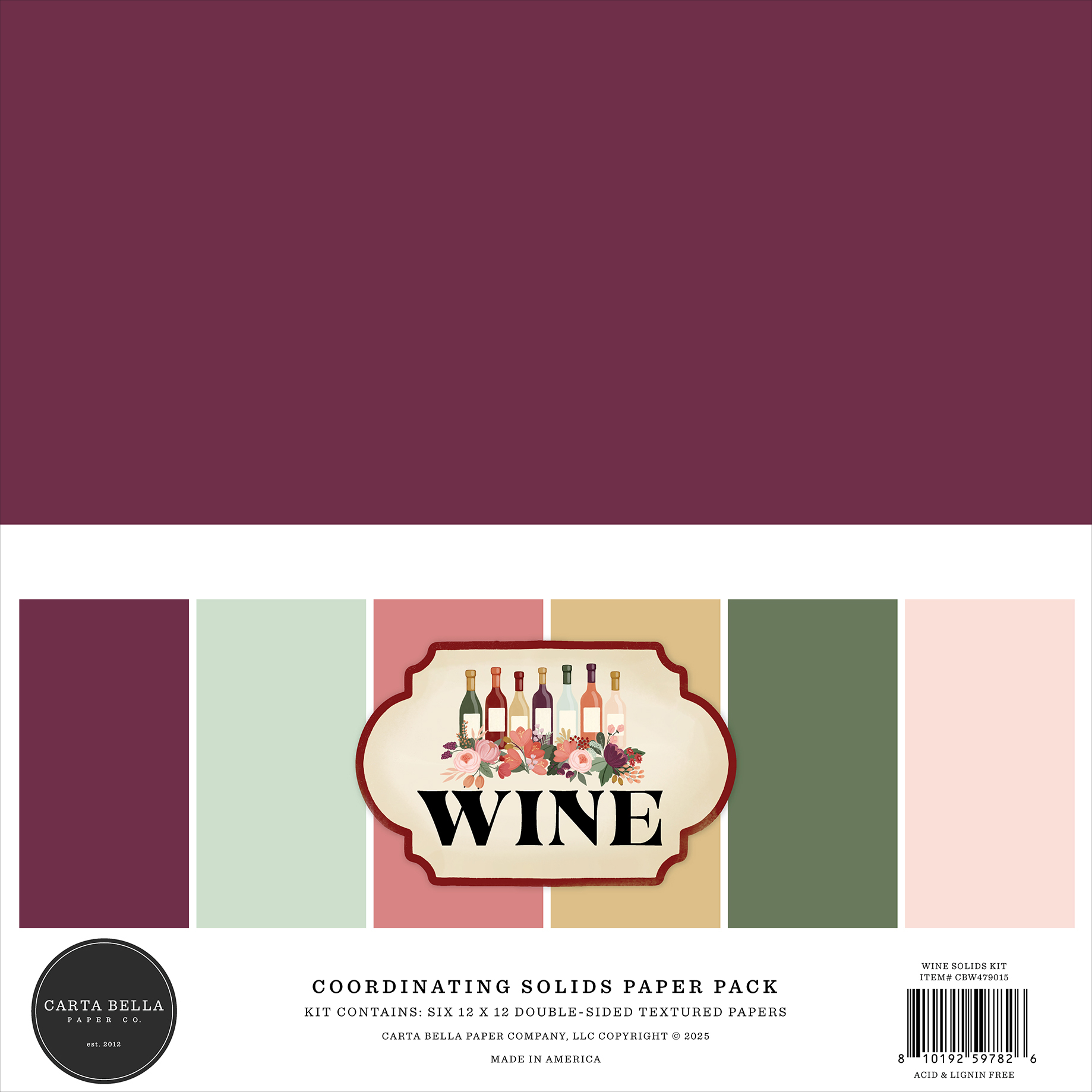 Carta Bella Wine Solids Kit