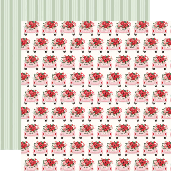 Carta Bella Be Mine 12X12 Full of Love Floral