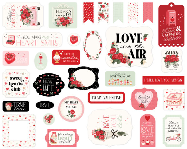 Carta Bella Be Mine Ephemera