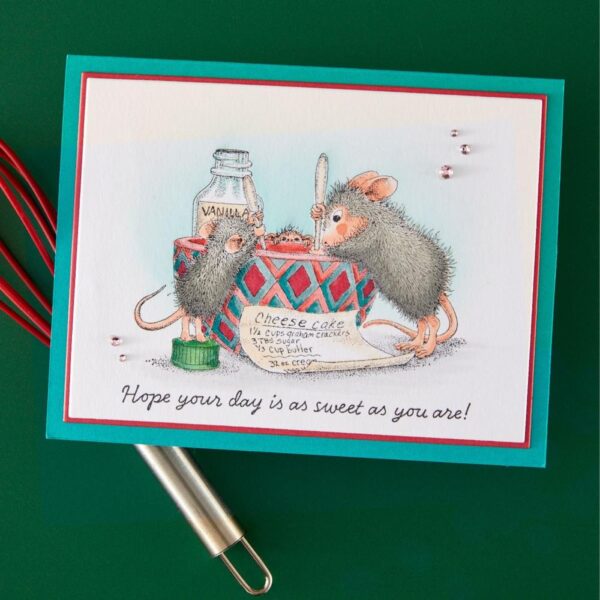 SPELLBINDERS STAMP SECRET INGREDIENT HOUSE MOUSE