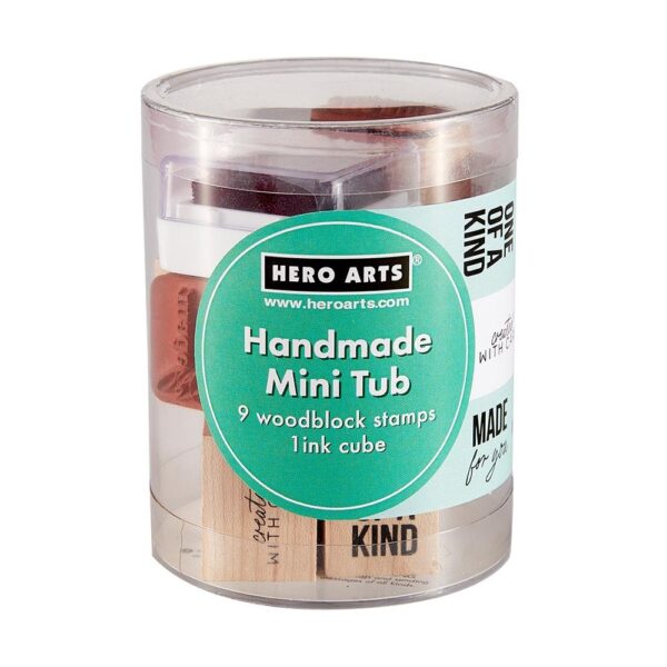 HERO ARTS STAMP HANDMADE MINI TUB