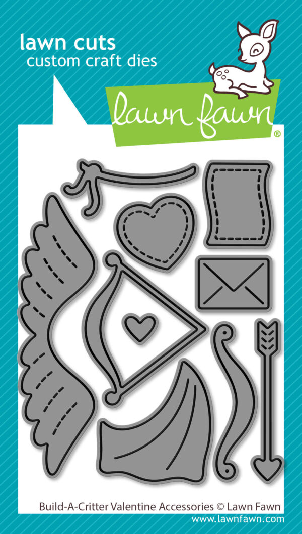 Lawn Fawn Die Build-a-critter Valentine Accessories