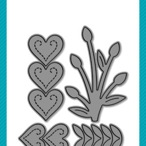 Lawn Fawn Die Heart Blooms