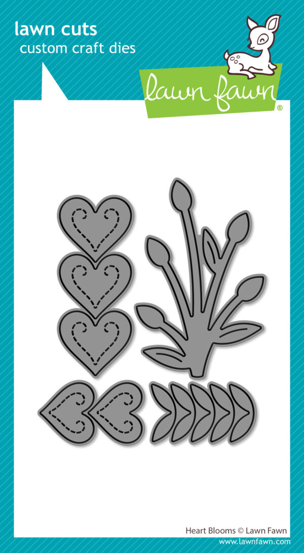 Lawn Fawn Die Heart Blooms Lawn Fawn Die Heart Blooms