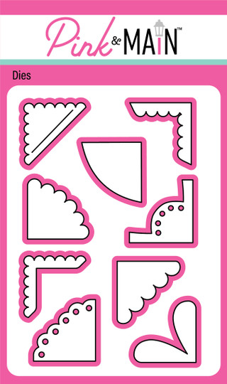 PINK & MAIN DIE FUN CORNERS