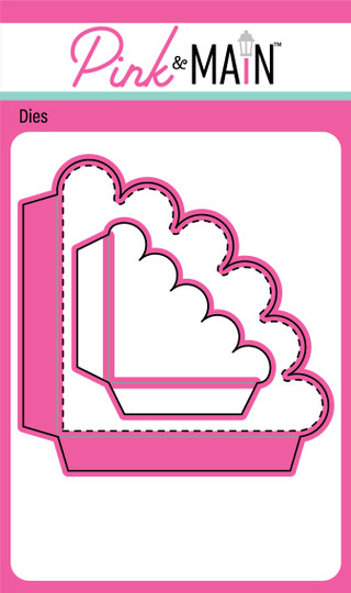 PINK & MAIN DIE SCALLOP CORNER POCKETS