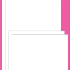 PINK & MAIN FOILING TRANSFER FOLDERS