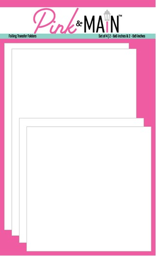 PINK & MAIN FOILING TRANSFER FOLDERS