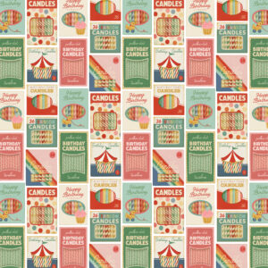 Carta Bella They Say It's Your Birthday 12X12 Vintage Candles