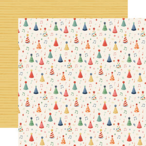 Carta Bella They Say It's Your Birthday 12X12 Birthday Song Party Hats