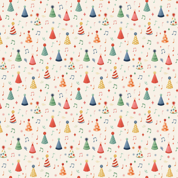 Carta Bella They Say It's Your Birthday 12X12 Birthday Song Party Hats