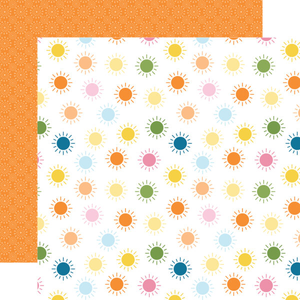 Echo Park You Are My Sunshine 12X12 Colorful Suns