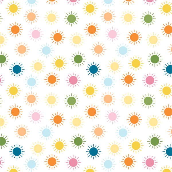 Echo Park You Are My Sunshine 12X12 Colorful Suns