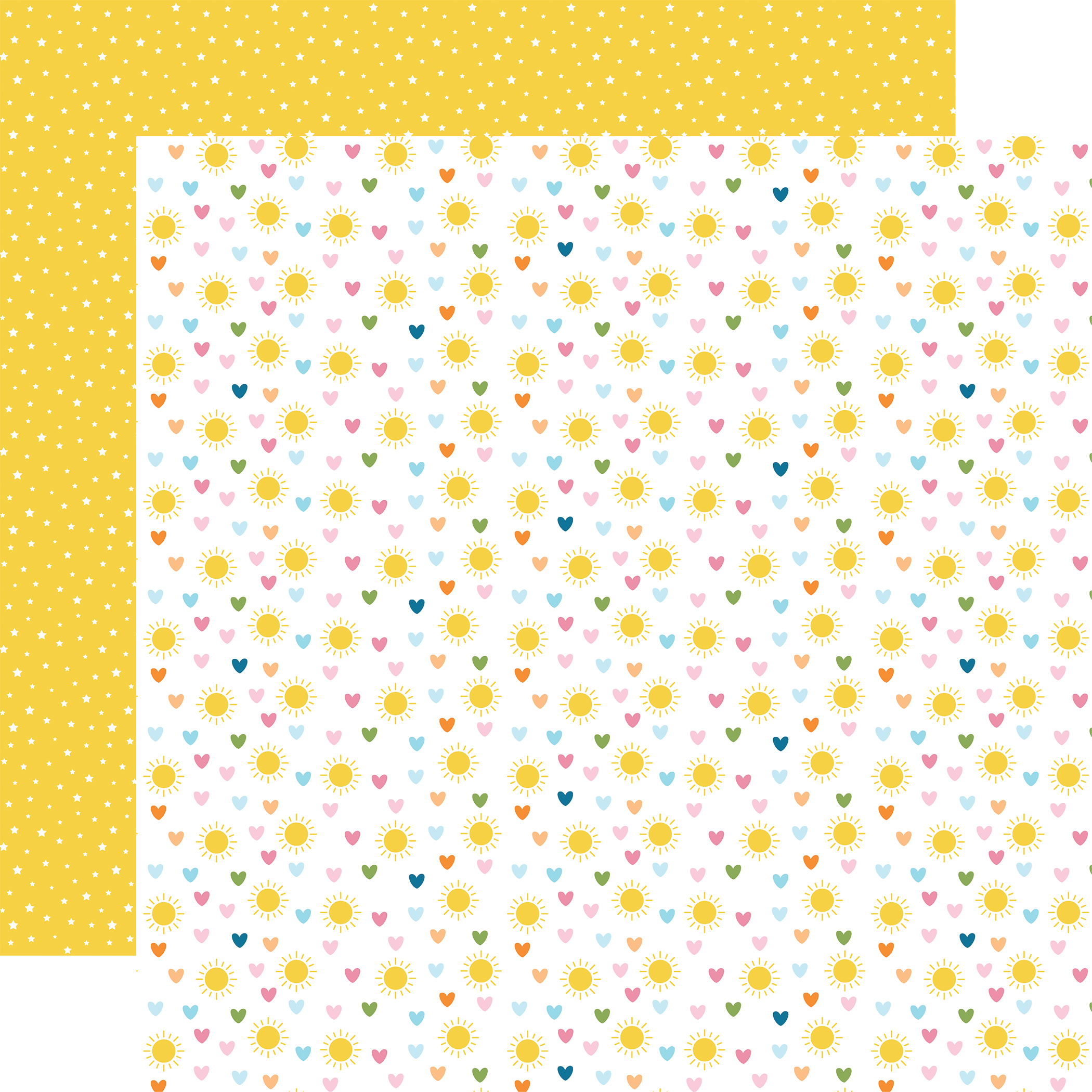 Echo Park You Are My Sunshine 12X12 I Heart the Sun