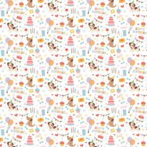 Echo Park Party Animal 12X12 Birthday Dog