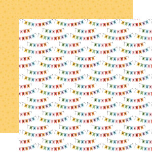 Echo Park Party Animal 12X12 Birthday Garlands