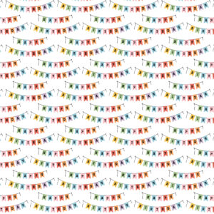 Echo Park Party Animal 12X12 Birthday Garlands