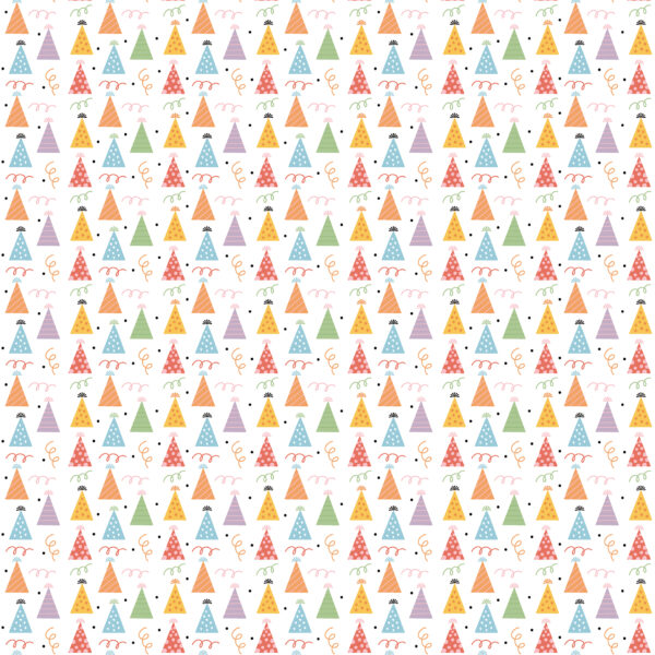 Echo Park Party Animal 12X12 Party Hats