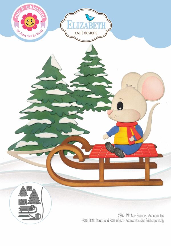 ELIZABETH CRAFTS DIE WINTER SCENERY ACCESSORIES ELIZABETH CRAFTS DIE WINTER SCENERY ACCESSORIES