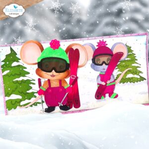 ELIZABETH CRAFTS DIE WINTER SCENERY ACCESSORIES