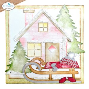 ELIZABETH CRAFTS DIE WINTER SCENERY ACCESSORIES