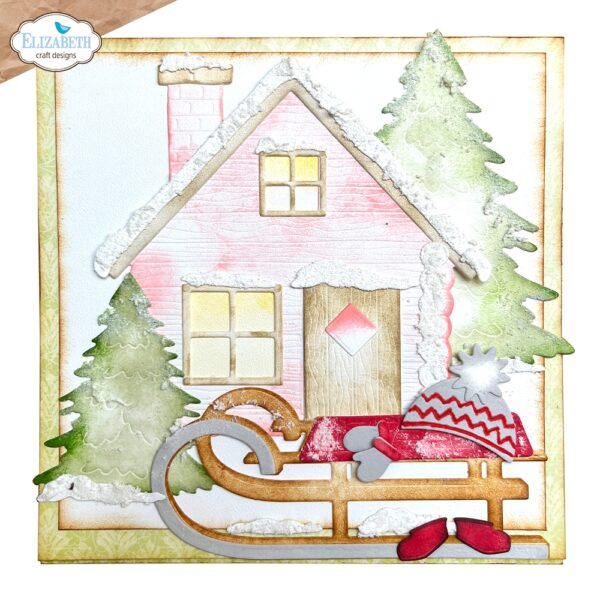 ELIZABETH CRAFTS DIE WINTER SCENERY ACCESSORIES