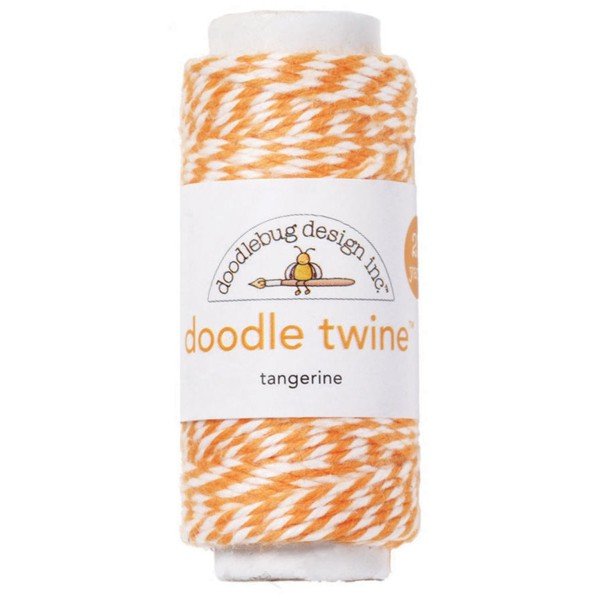 DOODLEBUG DOODLE TWINE SPOOL TANGERINE
