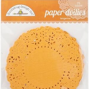 DOODLEBUG DOILIES TANGERINE