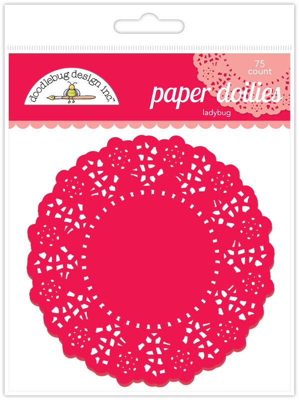 DOODLEBUG DOILIES LADYBUG