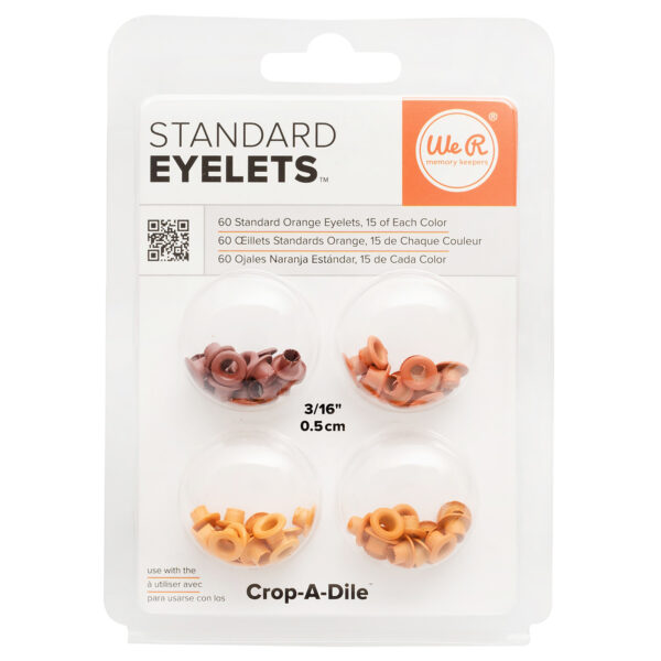 WE R EYELETS STANDARD ORANGE