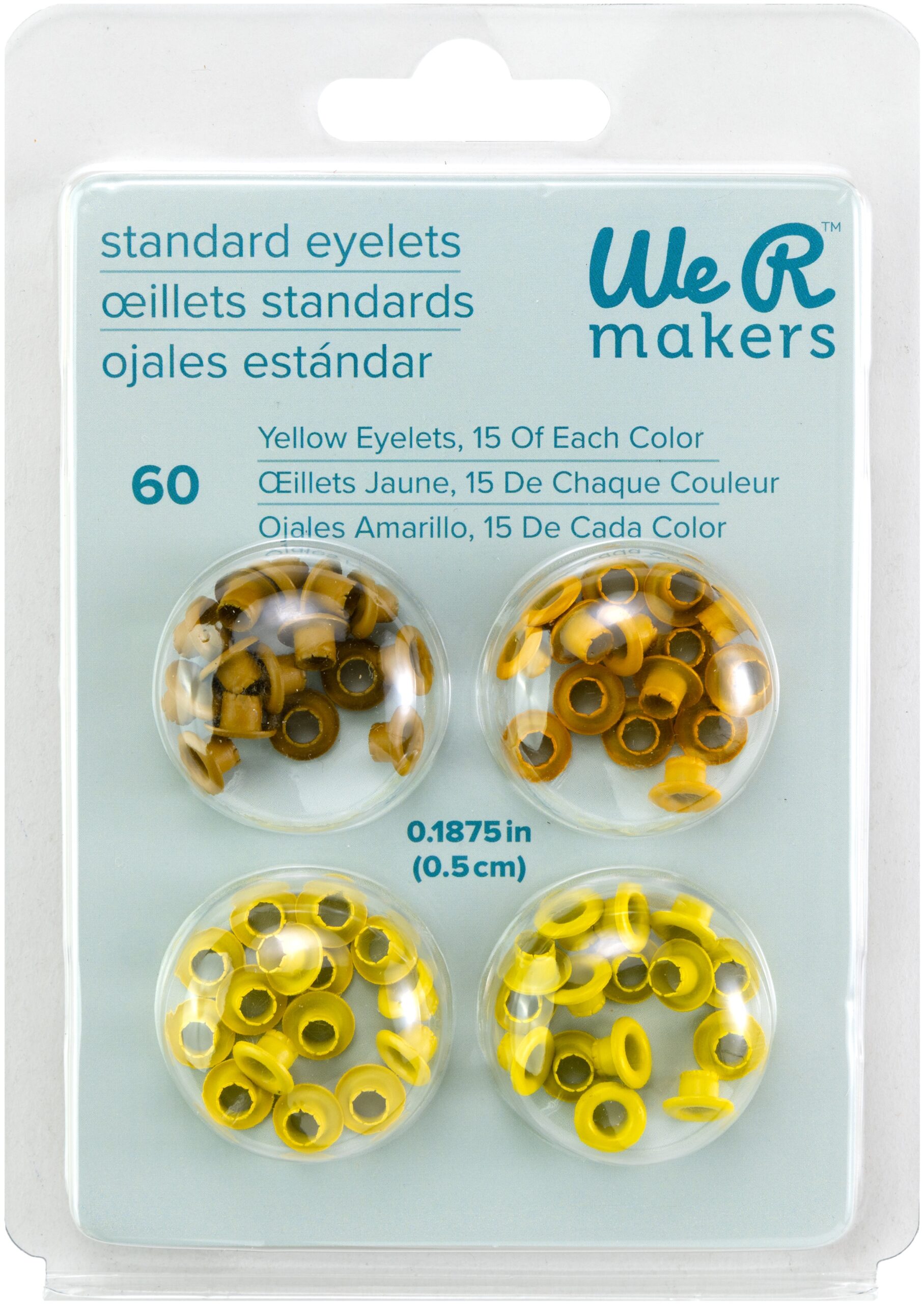 WE R EYELETS STANDARD YELLOW