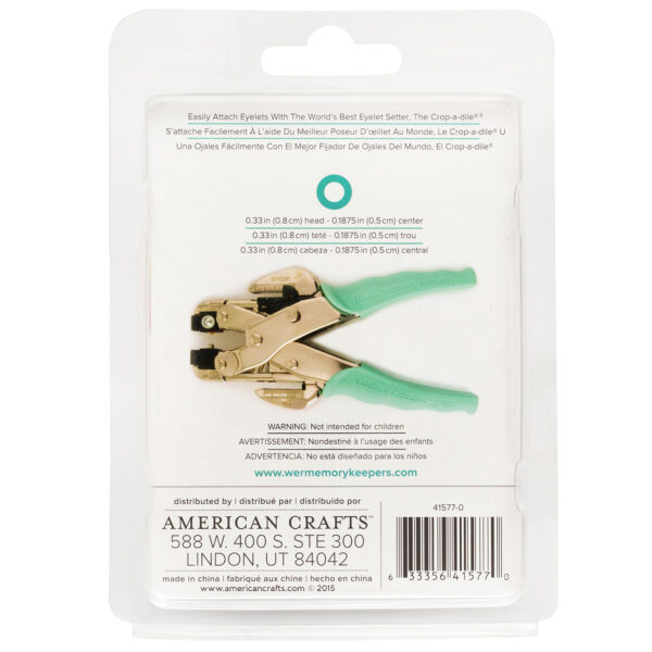 WE R EYELETS STANDARD AQUA