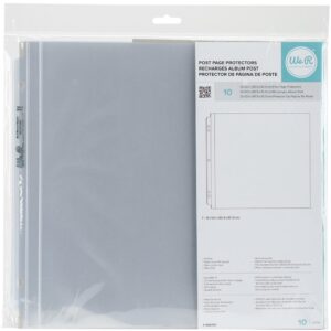 WE R MEMORY KEEPERS POST SLEEVE REFILLS 12X12 10PK