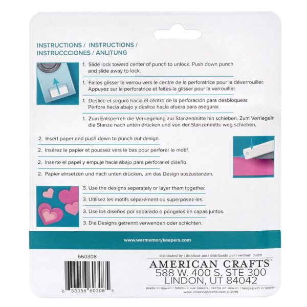 WE R LAYERED PUNCH HEARTS