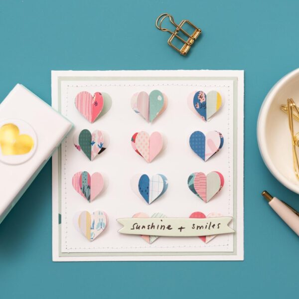 WE R LAYERED PUNCH HEARTS