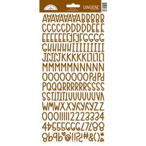 DOODLEBUG ALPHA 6X12 BON BON ALPHA STICKER