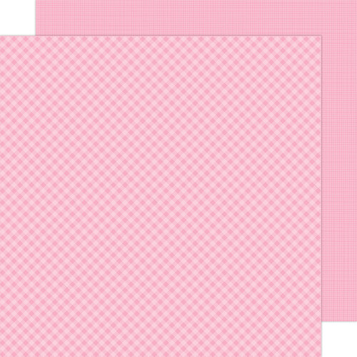 DOODLEBUG 12X12 CUPCAKE GINGHAM-LINEN