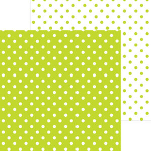 DOODLEBUG 12X12 CITRUS SWISS DOT
