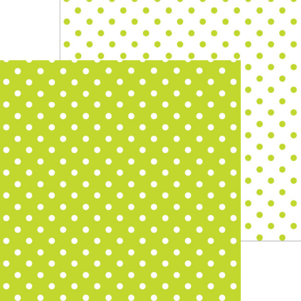 DOODLEBUG 12X12 CITRUS SWISS DOT