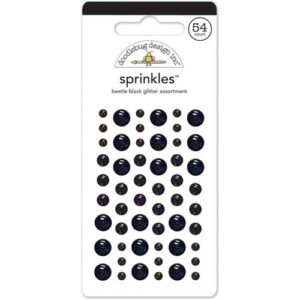 DOODLEBUG SPRINKLES BEETLE BLACK GLITTER