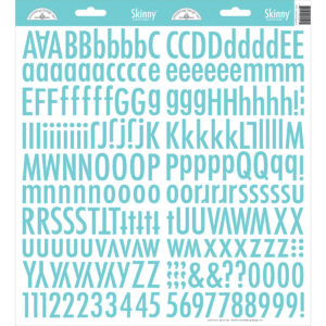 DOODLEBUG ALPHA STICKER SKINNY SWIMMING POOL